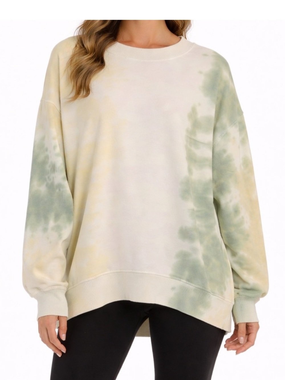 American Eagle | Pastel Pink Tie-Dye Sweatshirt Sz S
